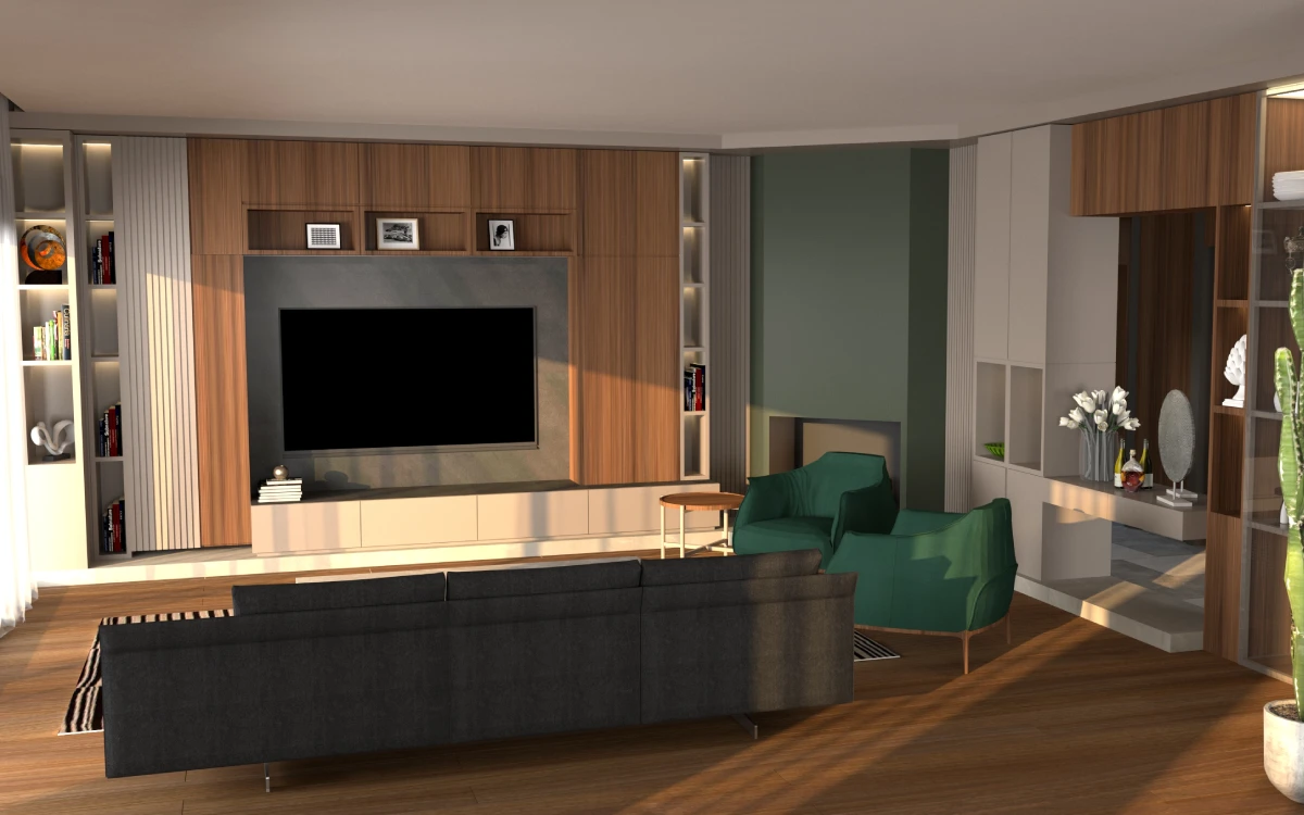 Elegance Residence — A residential interior built on warm neutrals and quiet luxury